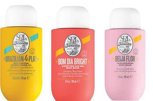 Sol De Janeiro Gel Doccia Formato da Viaggio 90ml Lavaggio Corpo - Foto 1 di 5