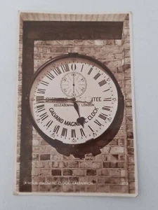 ***GREENWICH - 24 HOUR MAGNETIC CLOCK*** VIAGGIATA (1953) - Imagen 1 de 2