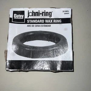 NEW Patsy Johni-Ring Standard Wax Ring 31181 Wax Gasket - Bild 1 von 2