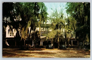 Postkarte The Colonial Hotel White Springs Florida verschickt 1957 Chrome - Bild 1 von 2