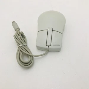 Wired Ball Mouse Mechanical PS2 Connection 990496015 Vintage Computer Roll Mouse - Picture 1 of 8