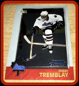 1998-99 BOWMAN CHROME CHL DIDIER TREMBLAY NMMT CONDITION FREE SHIPPING #84