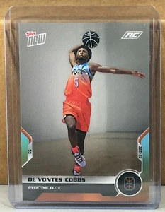 2021 Topps Now Overtime Elite #D7 DE'VONTES COBBS ROOKIE Print Run 1832 - Bild 1 von 2