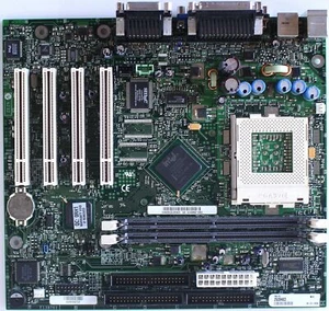 Motherboard, intel wl810e (willow springs e),gateaway 4000650, skt 370, 4x pci - Picture 1 of 5