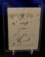 Will Smith 2016 Panini Elite Extra Edition Auto Printing Plates Black #32 1/1 RC