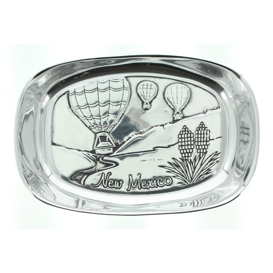 Wilton New Mexico Armetale Bread Platter Serving Dish Tray, Silver - Image 1 of 1