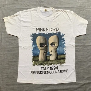 PINK FLOYD The Division Bell Italy Tour 1994 Original Vintage T Shirt Tamaño XL - Imagen 1 de 4