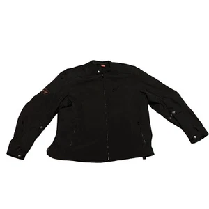 Street & Steel Moto Jacket MENS 3XL Vault Armor Motorcycle Padded Full Zip - Picture 1 of 20