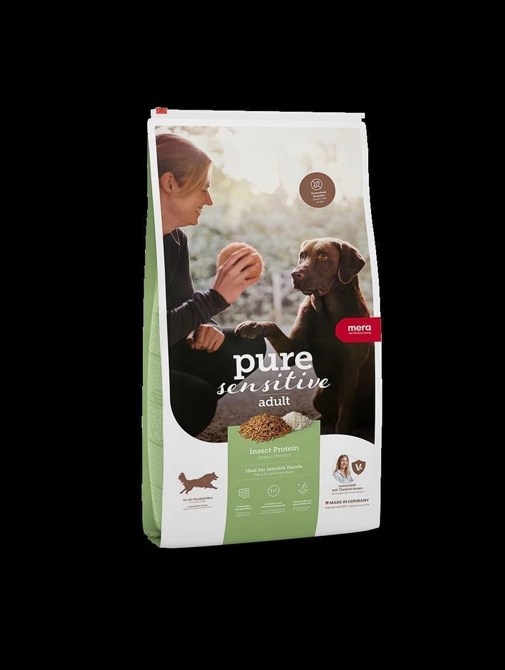 Mera Dog 1kg Pure Sensitive Insect Protein Hundefutter Trockenfutter - Bild 1 von 1