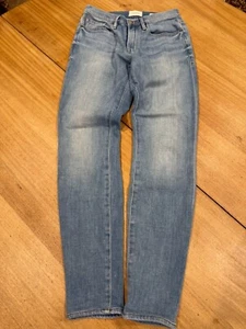 Frame L'Homme Skinny Jeans Hellblau Waschung Stretch High Rise - Bild 1 von 7