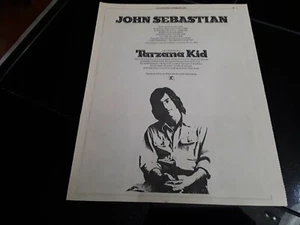 Vintage John Sebastian Tarzana Kid Rolling Stone Magazine Cut Out 1974 Music - Bild 1 von 3