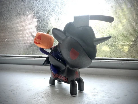 Tokidoki SPOOKY Unicorno Halloween After Dark Series 1 Headless Pumpkin Monster Cover