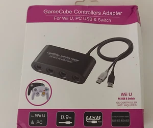 Gamecube Controller Adapter für PC, WiiU, Switch, USB - Bild 1 von 3