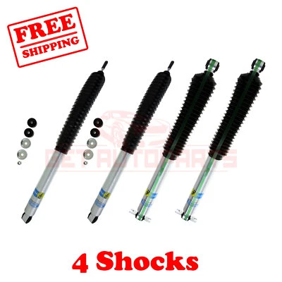 Amortiguadores de elevación delanteros y traseros Bilstein 5100 3,5-5" para Jeep Wrangler JK 4x4 2007-18 Foto 1 de 4