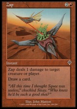 Magic the Gathering MTG Zap (180) Invasion   NM