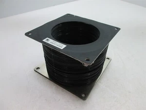 Nabell Round Bellows, ID: 3-3/16", Stainless Steel Mounting Flange: 4.5" x 4.5" - Picture 1 of 4