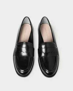 Loeffler Randall Women's Rachel Black Leather Loafer Size 10.5 - New w/out Box - Picture 1 of 19
