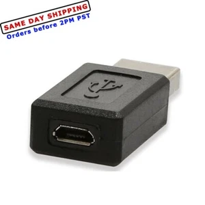 1x USB 2.0 A Type Male to 5 pin Micro USB B Type Female Cable Converter Adapter - Picture 1 of 1