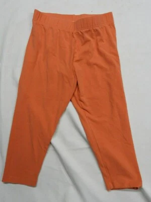 Lands' End - Pantalones de punto de algodón para niñas - Largo 3/4 - Coral - M 10-12 - Usados en excelente estado Foto 1 de 2