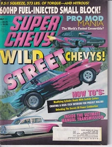 Super Chevy Magazine July 1993 Wild Street Chevys - Picture 1 of 2