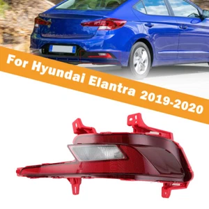 Lámpara de luz reflectora de parachoques trasero derecho 1 pieza para Hyundai Elantra 2019-2020 - Imagen 1 de 11
