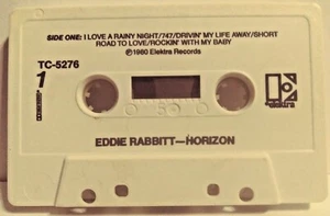 Eddie Rabbitt, Horizon, 1980 Elektra TC-5276, Cassette Tape - Used - Imagen 1 de 2