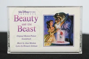 Beauty And The Beast, Movie Soundtrack (Audio Cassette Tape, 1991) White Cart - Picture 1 of 5