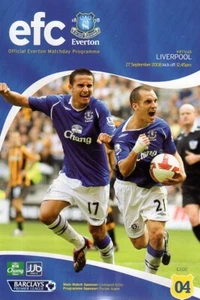 EVERTON v LIVERPOOL - 27.09.2008 - PREMIER LEAGUE 2008/09 - OFFICIAL PROGRAMME - Picture 1 of 1