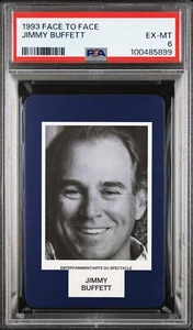 1993 Face to Face Game JIMMY BUFFETT PSA 6 Rookie RC Pop 1 highest - Picture 1 of 2
