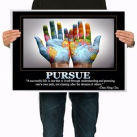 Poster Motivational Quotes Positive Words Office Inspirational Art Wall Verse 78