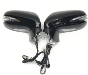 LEXUS LS460 LS600h USF40 UVF45 Side Door Mirror Pair - Picture 1 of 3