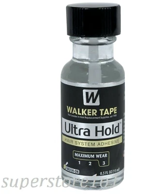WALKER ULTRA HOLD — 0,5 жидких унции клея — кружевные парики, парики, ткань для рукоделия, альбом для металлолома. - Изображение 1 из 2