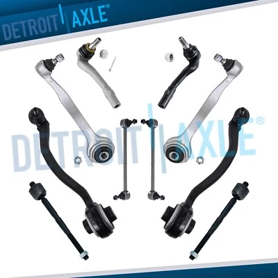 10pc Front Control Arms Tierods Sway Bar for Mercedes-Benz C32 AMG CLK320 CLK350 - Image 1 of 4