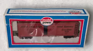 HO Scale Model Power Nickle Plate Road 40ft Box Car Made In Austria Original Box - Picture 1 of 7