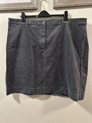 Falda mujer talla grande Talbots talla 24W gris cremallera frontal  Foto 1 de 4