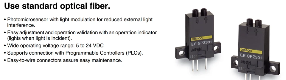 OMRON - EE-SPZ301 - Amplified PhotoMicroSensor with Built-In Amplifier New - Image 1 of 4
