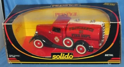 Solido Metal Prestige #8005 Ford  Citerne Providence RI Fire Dept Tanker - Image 1 of 3