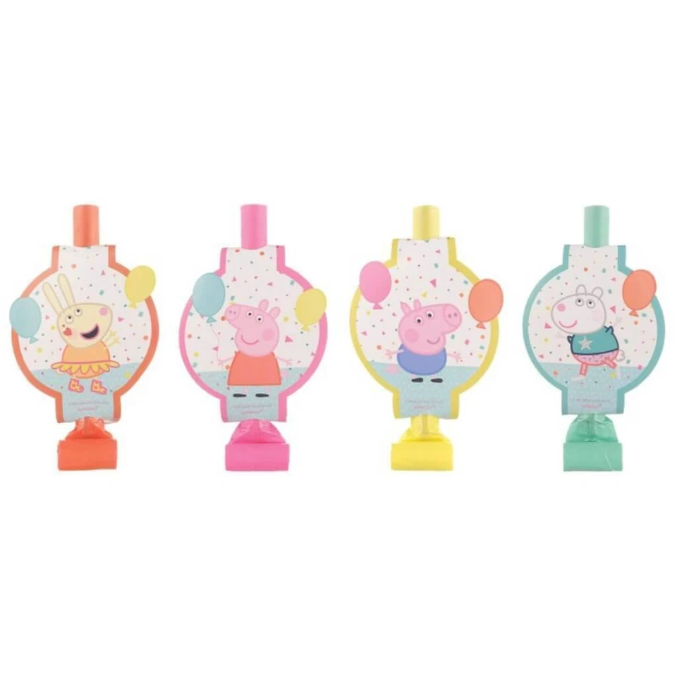 Peppa Pig Confetti Party Blowouts 8pk Foto 1 de 1
