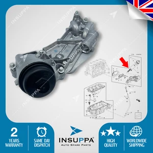 Oil Filter Cooler Housing Kit For Vauxhall Astra Insignia Zafira Vectra 1.6 1.8 - Picture 1 of 12