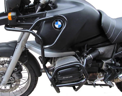 Defensa protector de motor Heed BMW R 1100 GS (95-99) superior e inferior negro