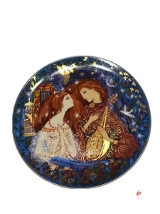 Art Plate "Romeo & Juliet" by Russell-Barrer From the Series Romantic Loves - Picture 1 of 9