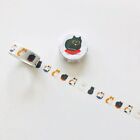 Adhesive Paper Tape Adorable Cat Style DIY Scrapbooking Stick Label Office Tool
