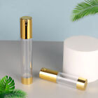 15ml 30ml 50ml Gold Portable Cosmetic Lotion Empty Vacuum Pump Airless Bottles