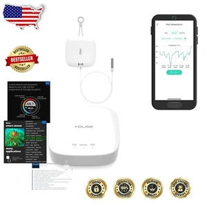 Extreme High/Low Temperature Sensor - 1000 Feet Range, App Alerts Included - Picture 1 of 11