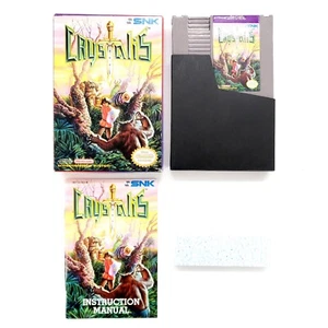 Crystalis (Nintendo NES) Authentic Complete In Box Mint Cartridge Super Clean - Picture 1 of 17
