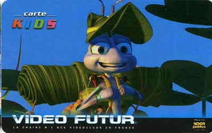 CARTE/CARDS KIDS VIDEO FUTUR 1001 PATTES GARCON - ETAT LUXE - Bild 1 von 1
