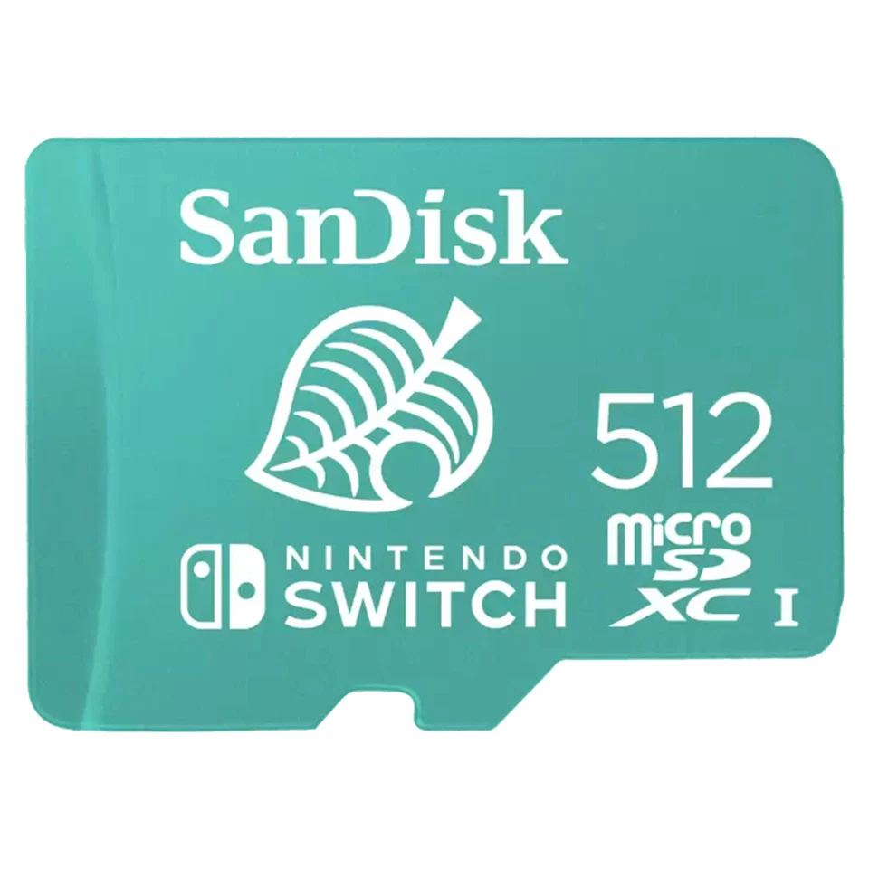 Tarjeta de memoria Micro SDXC SanDisk Nintendo Switch 512 GB U3 C10 UHS-1 100 MB/s  Foto 1 de 1