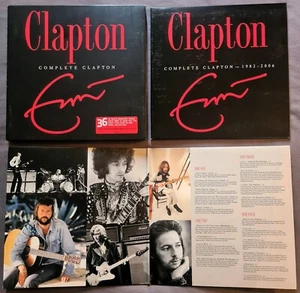 Complete ERIC CLAPTON 4 LP BOX a. Vinyl LP Schallplatten/Sammlung - RARITÄT - NM - Bild 1 von 4