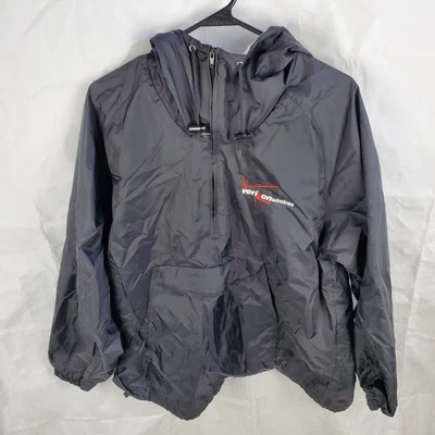 Chaqueta Tri-Mountain Para Hombres M Negra Capucha Rompevientos Pullover 1/2 Verizon Wireless  Foto 1 de 4