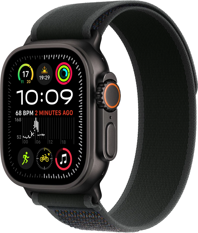 Apple Watch Ultra 2 2024 49mm LTE Black Titanium Black TL S/M MX4U3FD/A Sehr Gut - Bild 1 von 1